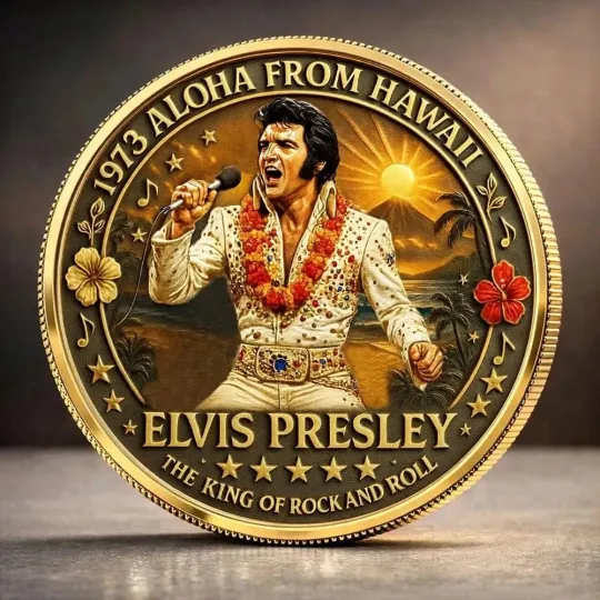 Elvis Presley Commemorative Coin