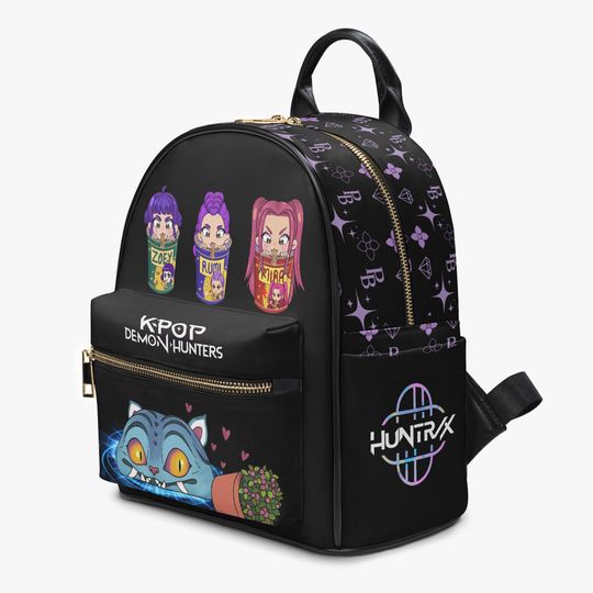 Discover Kpop Anime Mini Backpack  Dark Fantasy Trio School Bag