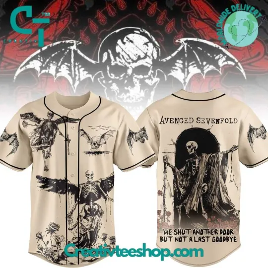 Discover Avenged Sevenfold Dear God Baseball Jersey