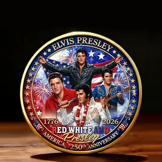 Elvis Presley Commemorative Coin