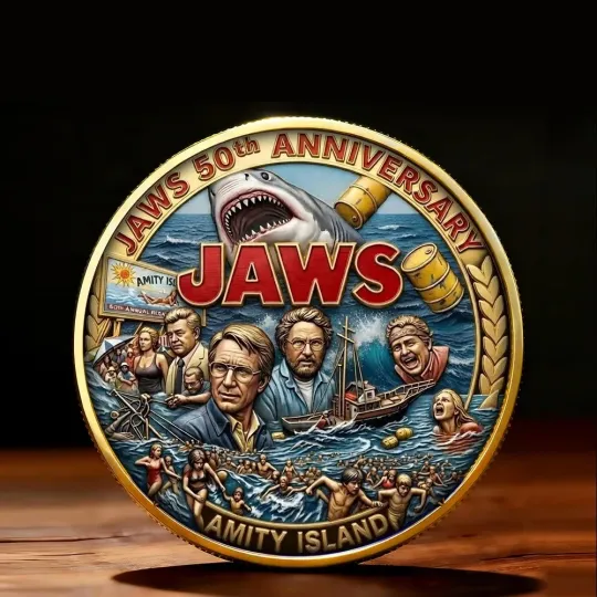 Jaws 50th Anniversary Commemorative Coin