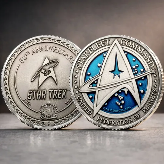 Trek 60th Anniversary Commemorative Coin