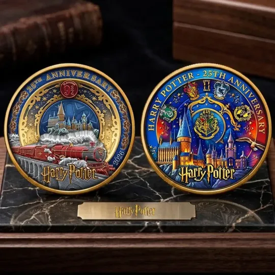 Harry Potter 25th Anniversary Commemorative Coin