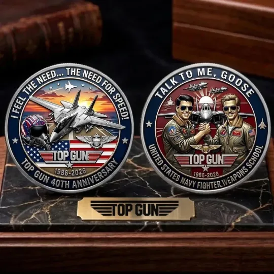 Discover Top Gun 40th Anniversary 2026 Commemorative Coin