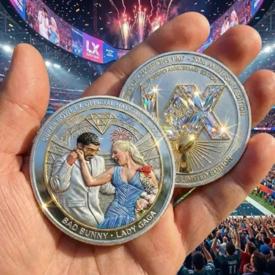 Discover Ld ga LX Diamond Anniversary Coin