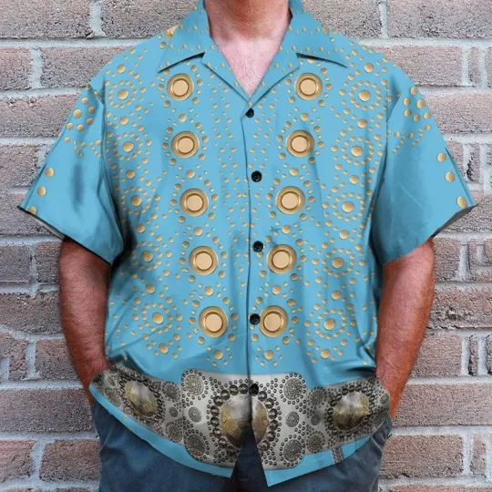 Discover Elvis Presley Cosplay Costume Hawaiian Shirt
