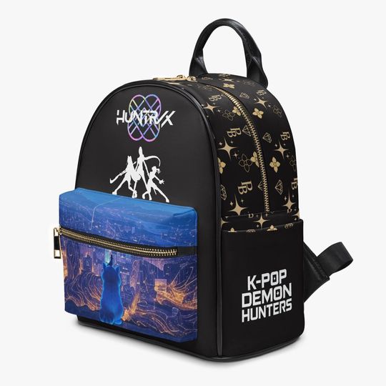 Discover Anime Mini Backpack, Streetwear Bag Dark Fantasy Nightfall Edition