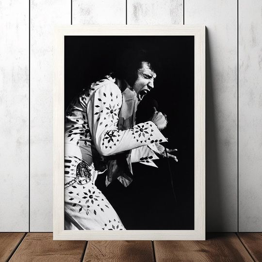 Discover Elvis Concert Poster, Music Fan Collectibles, Vintage Music Poster, Home Decor