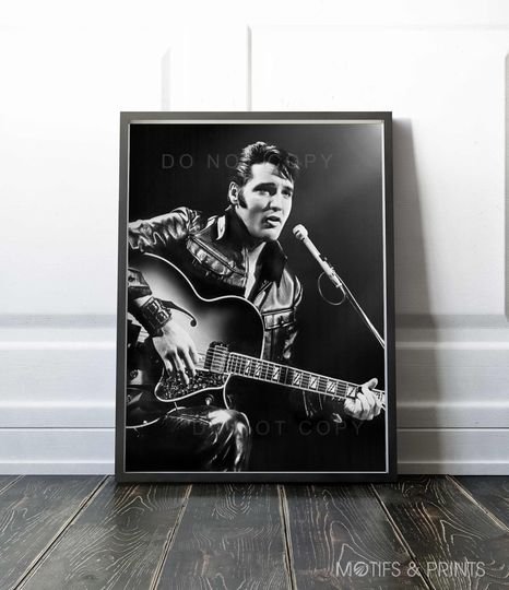 Discover Elvis Presley Poster, 1968 Comeback Special a televised Concert