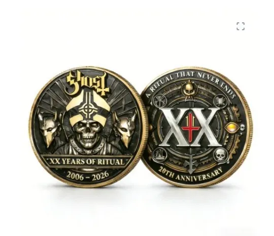 Discover Ghost XX Ritual Coin 20Th Anniversary 2000-2026