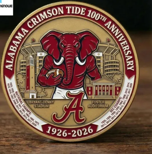 Discover Albm Tide 100Th Anniversary Commemorative Coin 2026