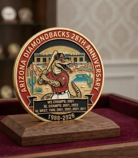 Discover Diamondbacks 28Th Anniversary Commemorative Coin 2026