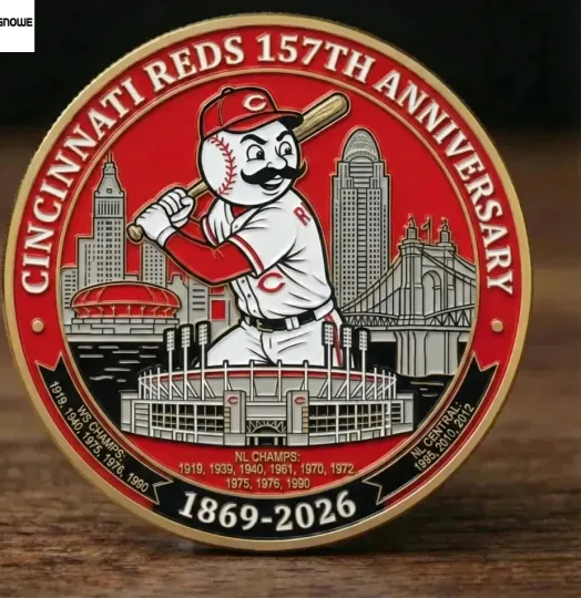 Discover Reds 157Th Anniversary Commemorative Coin 2026