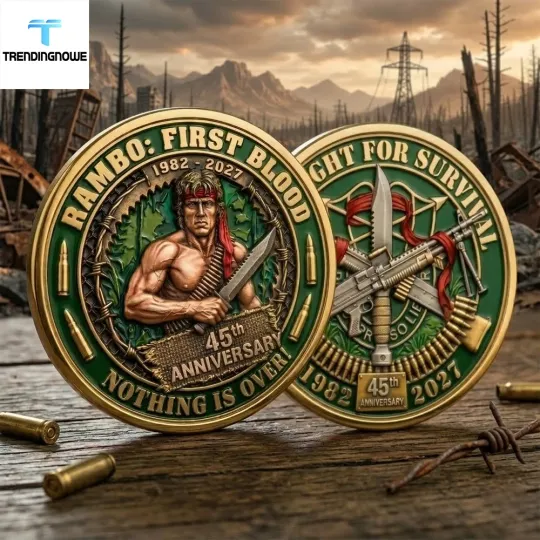Discover First Blood 45Th Anniversary Collector Coin 2026