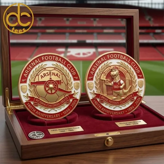 Discover Arsenal Fc 140Th Anniversary Commemorative Coin 2026