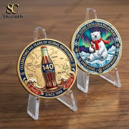 Discover Coca 140th Anniversary Commemorative Coin (1886-2026)