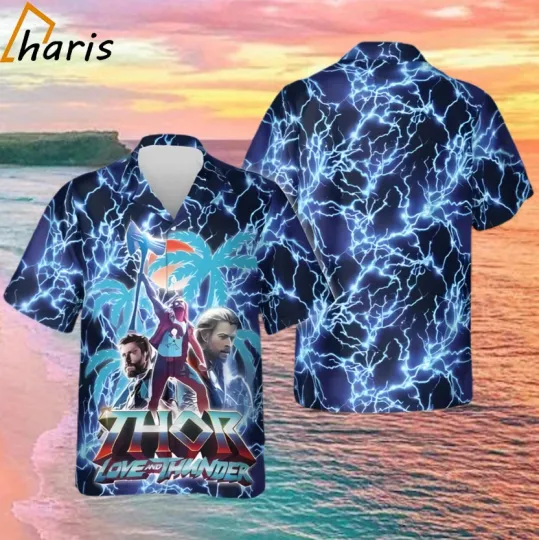 Discover Marvel Thor Love And Thunder Summer Aloha Hawaiian Shirt