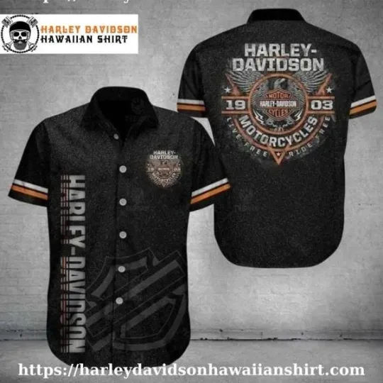 Discover Live Free Vintage Harley Motor Racing Davidsonn Davidson Hawaiian Shirt for Men