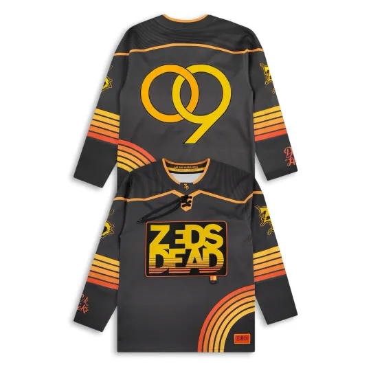 Discover Zeds Dead - Retrontario Hockey Jersey V2 Size L Large