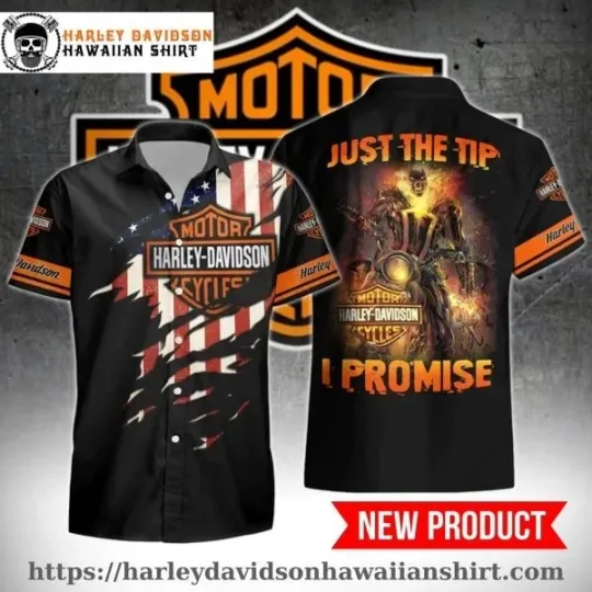 Ghost Rider Fire Harley Motor Racing Davidsonn Davidson Hawaiian Shirt