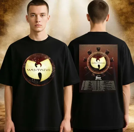 Discover Wu-Tang Clan Tour 2026 Final Chamber T-Shirt