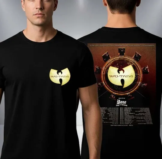 Discover w tang band Clan The Final Chamber Tour 2026 Returns Schedule Dates T-Shirt