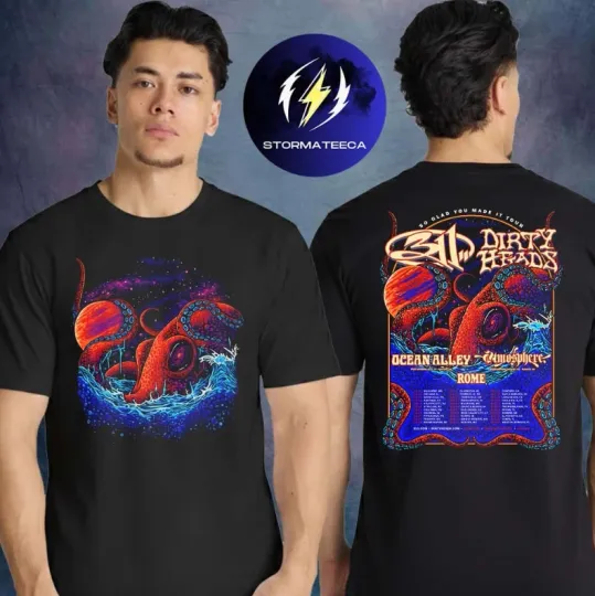 Discover 311 Band The So Glad You Made It Tour 2026 With Dirty Heads Unisex T-Shirt