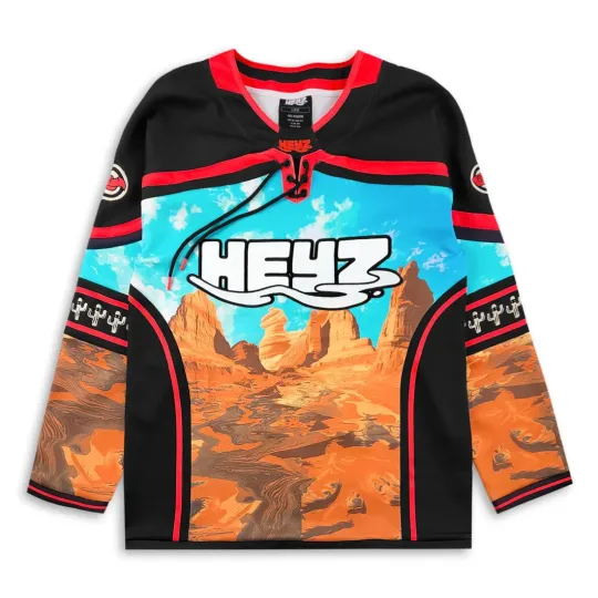 Discover HEYZ Heyz'd and Confused Hockey Jersey  Men’s Clothing Rave