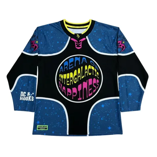 Discover Zeds Dead Chicago Intergalactic Happiness Hockey Jersey