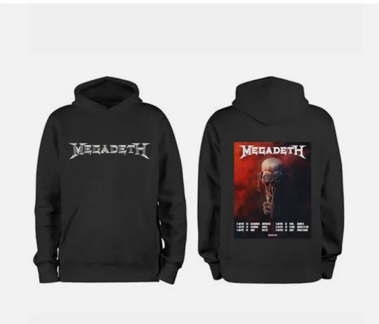 Megadeth Announces 2026 European Tour 2026 Hoodie