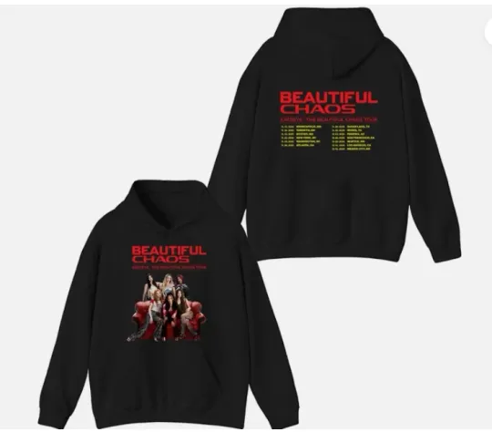 Discover Katseye Merch The Beautiful Chaos Tour 2025 Hoodie