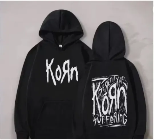 Korn Hoodie,90s Rock Band Hoodie