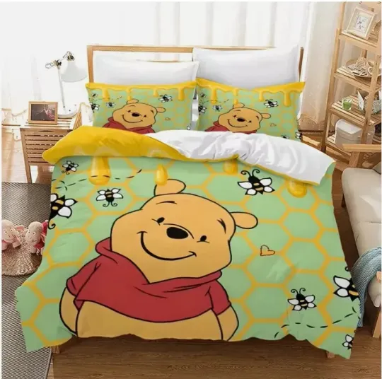 Discover Cute Pooh Bear Winnie The Pooh Character Bedding Set