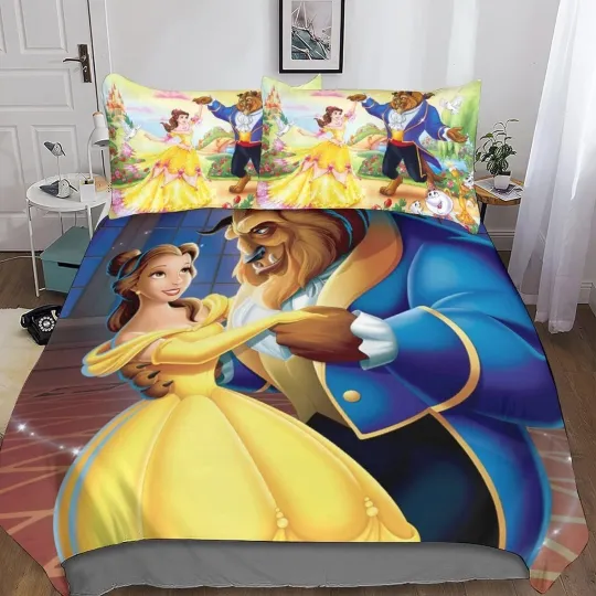 Discover We Are Never Too Old For Beauty And The Beast Valentine Bedding Set
