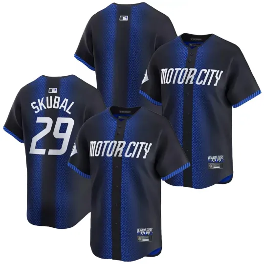 Discover Men'sTigerss Navy 2025 City Connect Limited Edition Printed Jersey