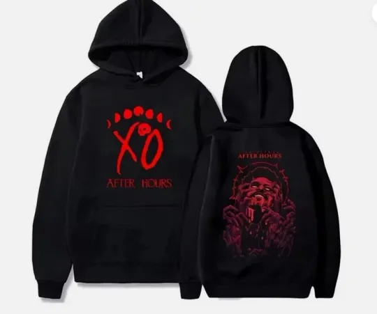 Discover Weeknds Double Face Casual Hoodie