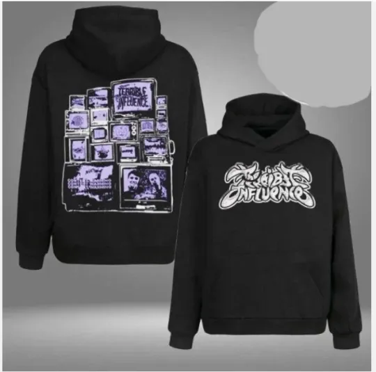 Dan and Phil Tour Double Sided Hoodie