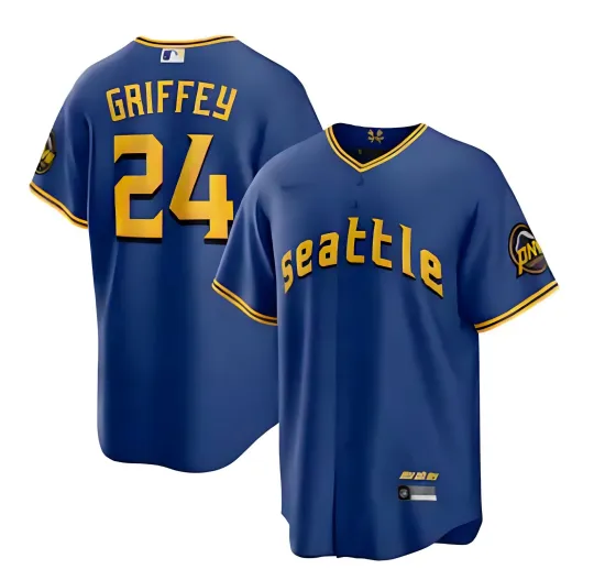 Men's #24 Ken Griffey Jr. City Connect All Printed Jersey