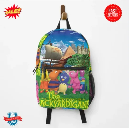 Discover The Backyardigans Poster Backpack