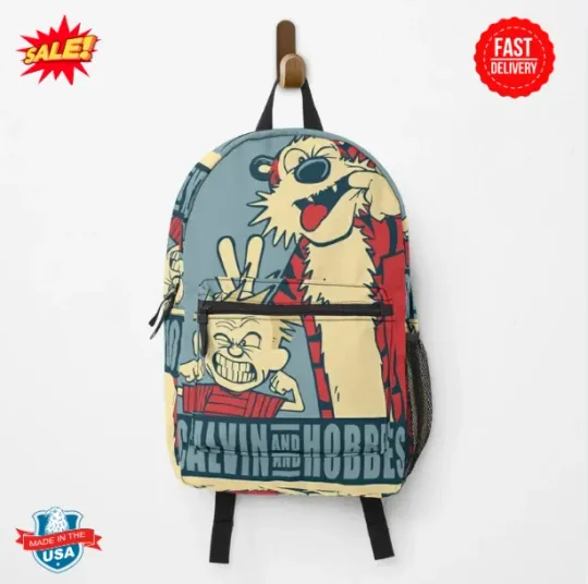Discover Calvin And Hobbes Backpack All Size