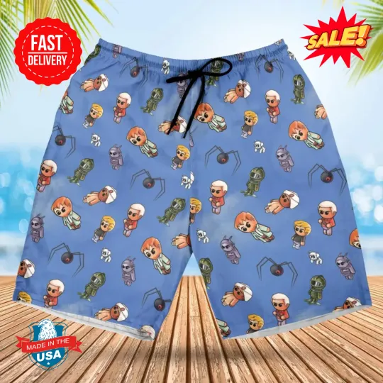 Discover Johnny Quest Pooterbellies Beach Shorts