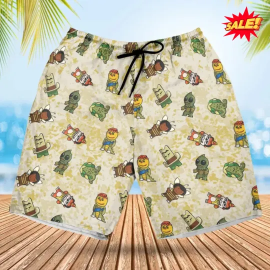 Discover Sid and Marty Krofft Shows Beach Short