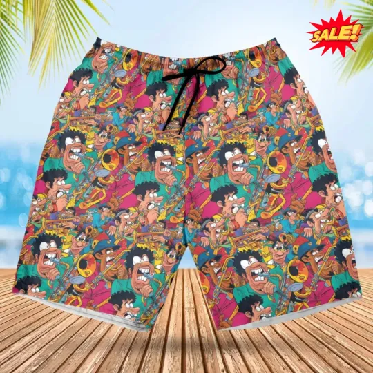 Fat Albert Animated Spin-offs Beach Short