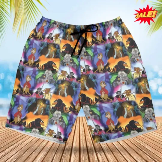 Discover The Secret of Nimh Beach Short