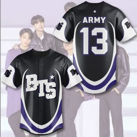 Discover BTS Baseball Jersey