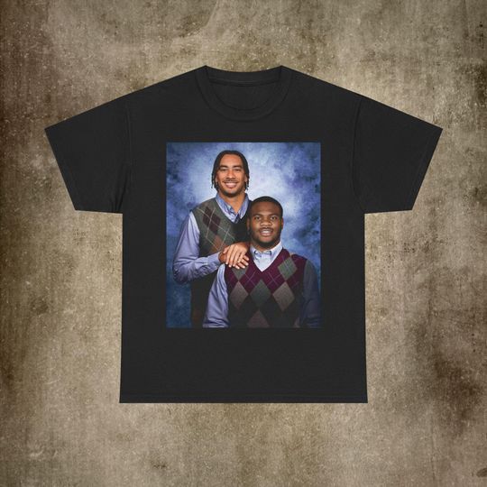 Micah Parsons & Jordan Love Step Brothers Football T-Shirt, Green Bay Football Funny Tee