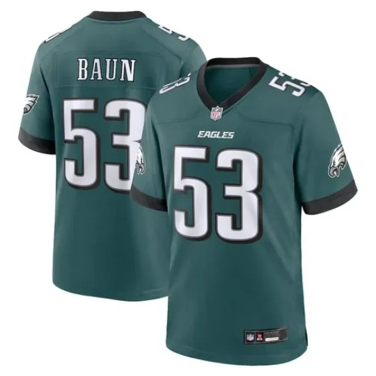 Discover NWT Men’s #53 Zack Baun Midnight Green Game Stitched Jersey