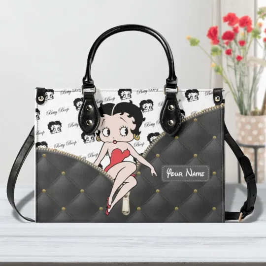 Discover Betty Boop Cartoon Women Leather Handbag,Betty Boop Wallet,Custom Leather