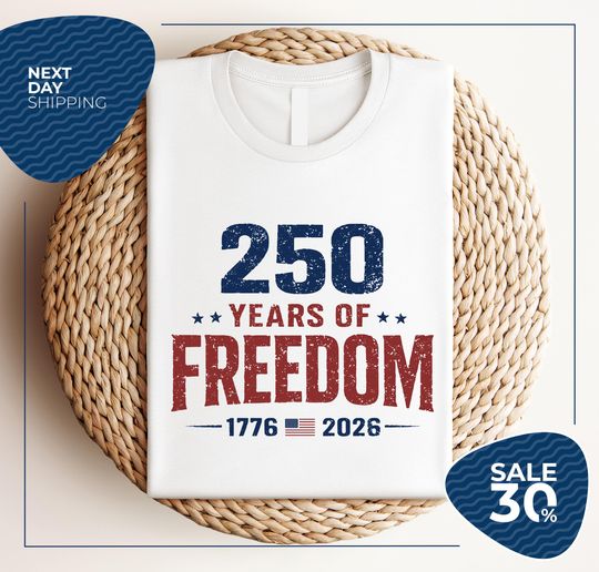 Discover USA 250 Years Shirt | Freedom 1776-2026 Shirt | Patriotic America 250th Anniversary Shirt | USA Graphic Tee | USA Shirt