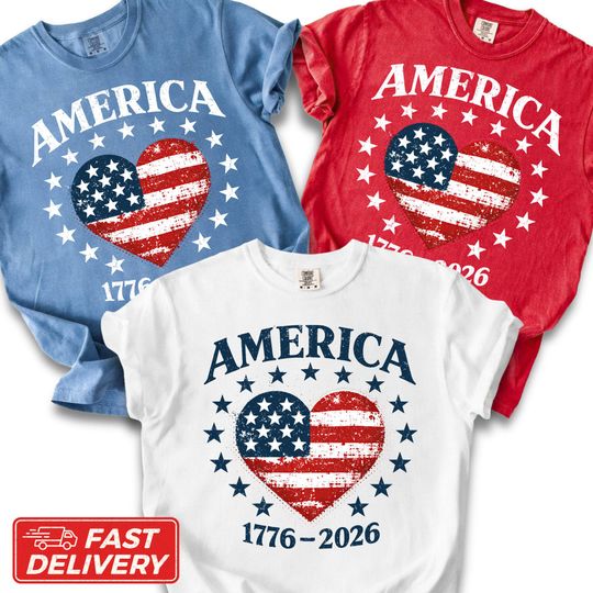 Discover Made in America T-Shirt, Patriotic USA Flag Tee America 250th Anniversary Tee, Patriotic Gift, 4th of July Shirt, Independence Day Gift
